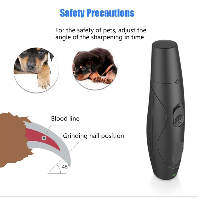 TDLY™ Pet Rechargeable – Electric Nail Care