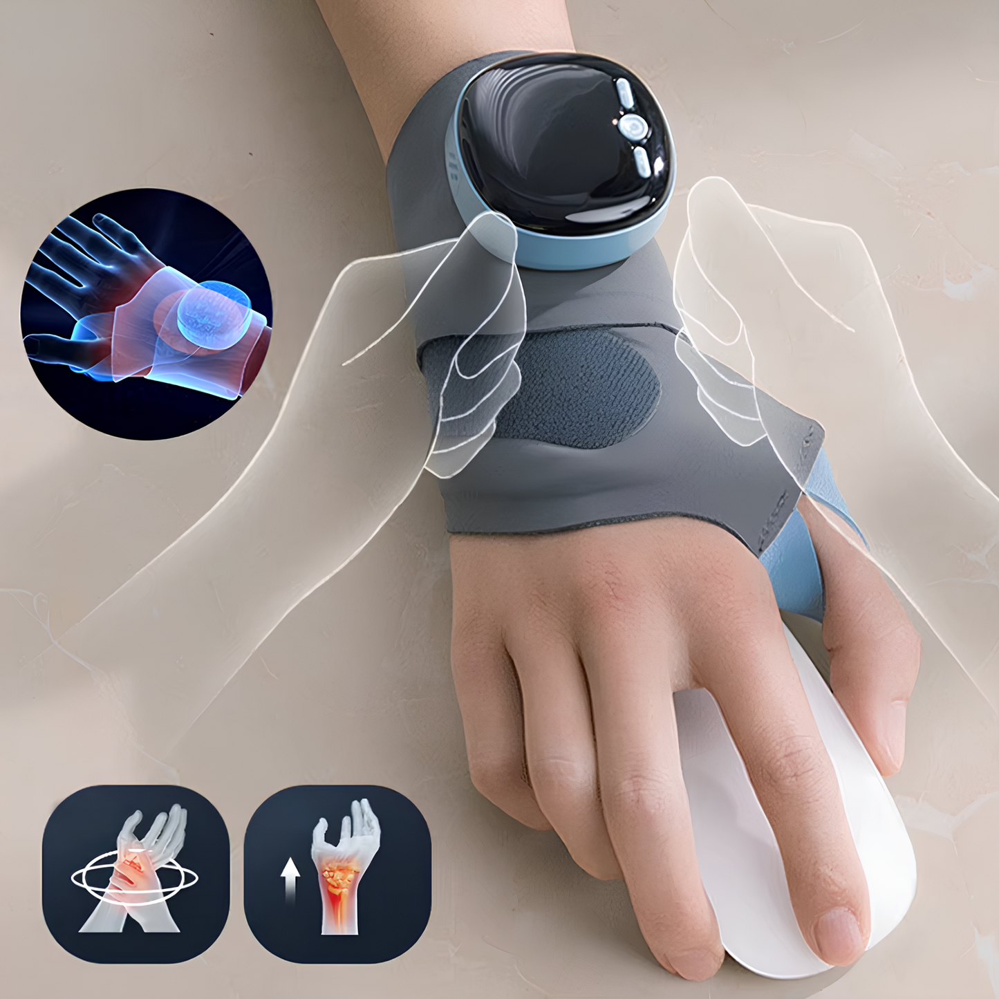 TDLY™ Relief Support – Wrist Heating Band